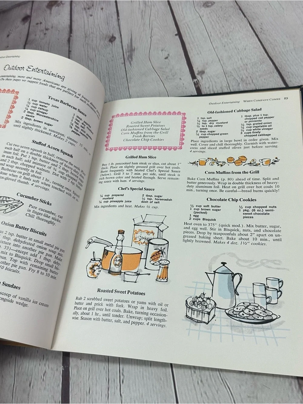 vtg 1964 Betty Crocker New Dinner for Two Cookbook retro classic americana